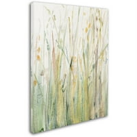 Трговска марка ликовна уметност пролетни треви I Crop Canvas Art by Avery Tillmon