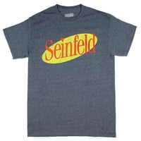 Seinfeld потресена ТВ-шоу Класична графичка лого маица 2x-large
