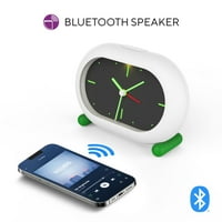 Основни иновации Ретро стил на аларм со звучник Bluetooth