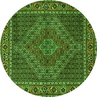 Ахгли Компанија Внатрешен Правоаголник Персиски Зелени Килими Од Традиционална Област, 2 '3'