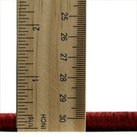 Ахгли Компанија Внатрешен Правоаголник Ориентални Црвени Традиционални Теписи, 8' 10'