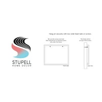 Stuple Industries прават добри избори едноставни цветни прегледи на графичка уметност бела врамена уметничка печатена wallидна уметност, дизајн од Келли Талент