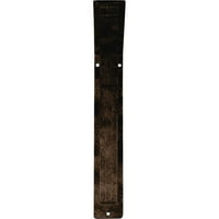 Ekena Millwork 2 W 10 D 12 H Невио заграда за ковано железо ,, антички бронза